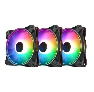 DeepCool CF120 Plus 120mm, ARGB 3- Pack - مروحة تبريد